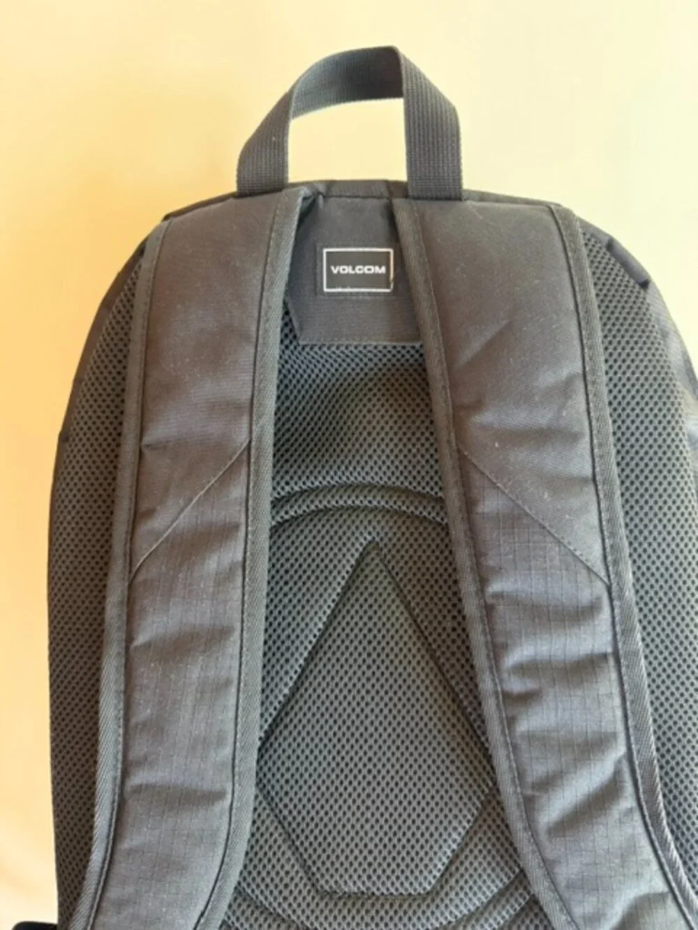 Volcom Tracker Backpack Black Laptop School Travel Skate Backpack 22L